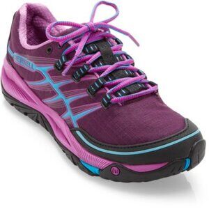 Merrell Women’s Allout Rush Hiking Trail Running Shoes Size 7.5 Purple/Pink